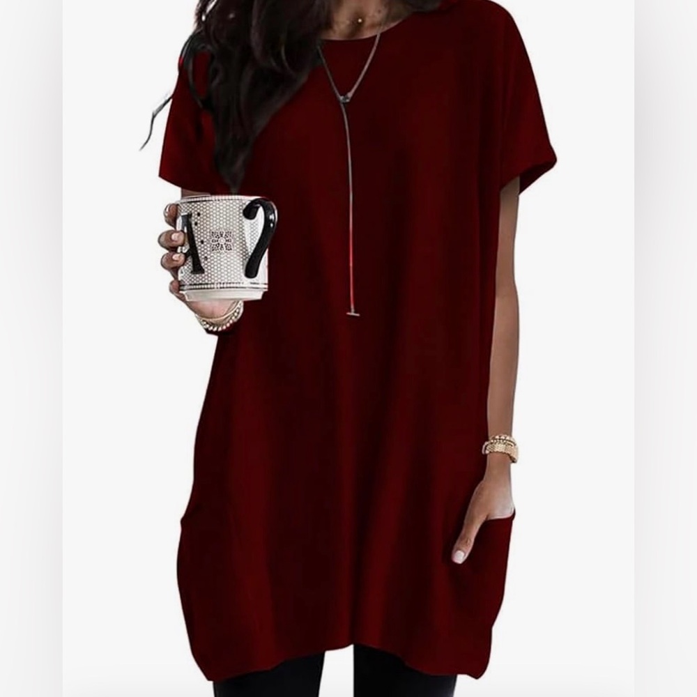 Burgundy Women's Top